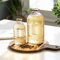 피아 델몬트 뉴트로 보리차 유리병, 1500ml