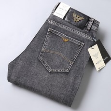 남자청바지 그레이 비지니스청바지 중후한 아르마니카프 프라임 명품 데님 팬츠 Capharmani denim pants