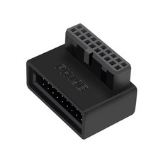 다기능 USB 3.0 90도 마더보드 어댑터 PC용 내구성 USB 3.0 확장 어댑터, A, 16mmx15mm, PP, 1개