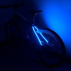 나비전조등 자전거후미등 LED라이트 스마트 센서 감속 충전라이트자전거 장식 미등 녹색, 푸른