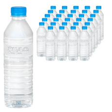  천년수 무라벨 생수, 500ml, 300개 