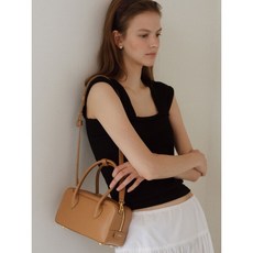 [드메리엘] [2024] Bowling Bag Medium Soft Brown