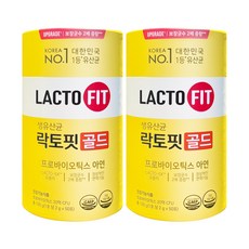 종근당건강 락토핏 골드, 100g, 2개