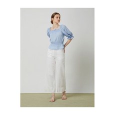 CC콜렉트 스티치 와이드 데님 팬츠 C242PSA437 228393