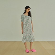 조스라운지 [모달] (w) Mint Short Sleeve Lounge One-piece