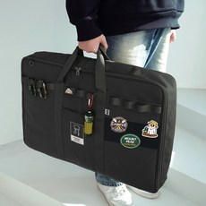 LG 룸앤티비 27인치 전용 가방 수납 케이스 이동, 검정