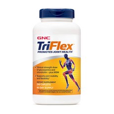 지앤씨 GNC 트리플렉스 TRIFLEX 트라이플렉스 MSM 콘드로이친 글루코사민 240 캐플릿, 1팩, 240캐플릿