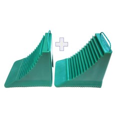 (1+1 1세트) 차량용 고임목 / 자동차 버팀목 / 주차 안전 용품, 1세트