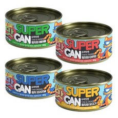 맛있는 NEW 슈퍼맛캔 고양이 캔 간식캔, 24개, 80g, 참치+헤어볼