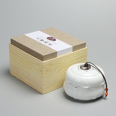  유골함 애완동물 장례 보관함 반려동물 항아리, 테슬화이트 세트 