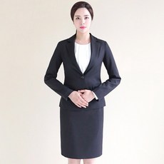 더웨이나인 무지 여자정장세트 여성정장세트 치마정장 면접정장