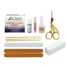 네일케어 손상손톱 보수관리 실크랩핑세트 9종, 1개