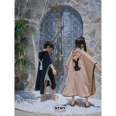 나이스미츄 레빗테리판초 24여름 유아 키즈 아동 주니어 비치가운