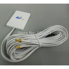 [해외] 3G 4G 외부 안테나 E5573 E5372 E5776 E5377 E5577 E8372 E5878 E398 E 28dbi TS9 4G LTE 라우터 안테나 3 m 케이블, 상세내용표시