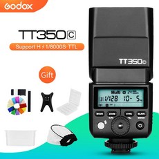 Godox 미니 Speedlite TT350C TT350N TT350S TT350F TT350O TT350P 카메라 플래시 TTL HSS 캐논 니콘 소니 후지 올림푸스 펜탁스, TT350C for Canon