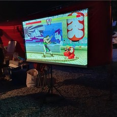 족자스크린거치대