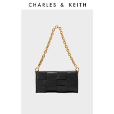 [CHARLES＆KEITH] 찰스앤키스 봄여름 여성가방 CK2-50270900 위빙체인 겨드랑이 숄더백