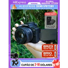 현금 상품 캐논 EOS R50 4K UHD HDR PQ 비디오 Vlog 전문가용 미러리스 카메라 디지털 브이로그, 01 only body white
