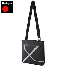 knirps 더 백 포켓 용 숄 더 백 xb. 001 남성 kn - cb 1000 블랙 반사경 비 경 경 소량 내부 방수 천 지수 지퍼 비 즈 여행 여행 여행
