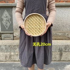 대나무 채반 직경 차잎 약초 나물 옥소채반 묵채 체반 라탄채반 소쿠리