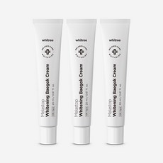 화이트리 멜라스톱 백옥크림 20ml / 기미 색소침착 미백 리포좀 글루타치온, 3개