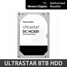 WD Ultrastar DC HC320 HDD, 8TB, HUS728T8TALE6L4 - hus728t8tale6l4