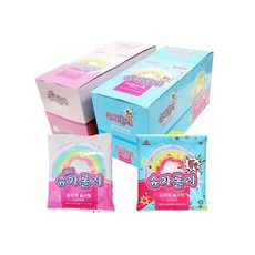 슈가롤리(무지개 솜사탕 10g X 15개입) + 슈가롤리 톡톡(13g X 15개입), 15개입3+3