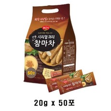 광야식품 뉴 시리얼 귀리 안동 참마차 스틱형 냉온차 50포 1개, 20g, 50개입