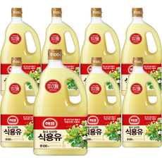 해표 식용유, 8개, 없음, 1.5L