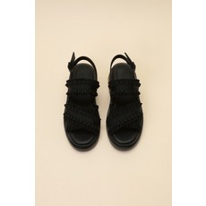 슈콤마보니 샌들 [김나영 착용]Cancan 24 sandal(black) DG2AM24032BLK / 블랙