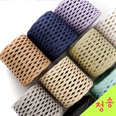 [청송뜨개실] (3시이전 당일발송) 씬 페이퍼얀 110g (10+1덤 도안증정) 종이실 라탄 한지실 라피아실 여름 가방 뜨개실 모자 코바늘실, 1개, 08.연보라