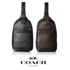 Coach 코치 슬링백 남여공용 크로스백 Body Bag Outlet Signature F