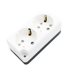 용품2구소켓노출형가리개보호커버콘센트덮개