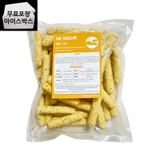 제이케이푸드 GK 치즈스틱 1kg (드라이) 햄버거 디저트 아이간식, 1개