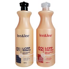 자꾸사 lee & lee 올마이티내추럴 엘씨피피 샴푸 + 클리닉팩 1500ml 세트 LCPP 단백질, 단품