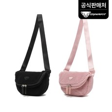 [다이나핏 공식] 여성 플리스 미니 크로스백 YWW22B15