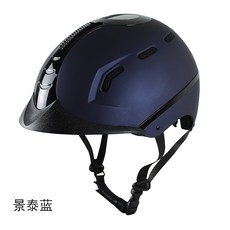 승마 헬멧 8피트 드래곤 하네스 통기성 헬멧, 블랙 M (55-58cm)