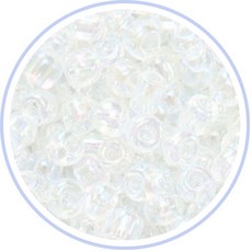 시드비즈 (Glass 비즈) 2mm (2 100P) - 비즈 공예 부자재, 투명 2mm, 1개