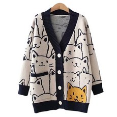 고양이무늬벽지