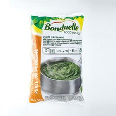 (봉듀엘)냉동시금치퓨레포션2.5kg