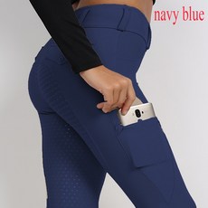 승마바지겨울 전체 좌석 실리콘 승마 바지 필링 방지 스타킹 조드푸르 레깅스 여성 의류, 06 navy blue breeches_01 XXS