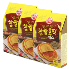 CJ 백설 핫케익 믹스 1kg X 3개