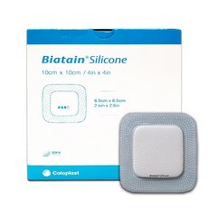 콜로플라스트 바이아테인 실리콘 10 X 10 Cm COLOPLAST BIATAIN SILICONE, 1개