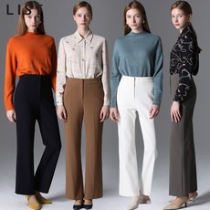 리스트 베이직 세미 부츠컷 팬츠 택가격 178000원