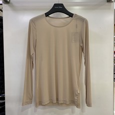 [행복한백화점][디즈니골프]디즈니골프 매쉬 라운드 긴팔 이너티셔츠 베이지 여성 DL1LTS080