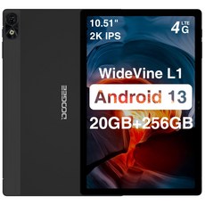 DOOGEE T10 Plus Android 13 2K 12001920 20GB RAM(8+12GB + 256GB ROM + 1TB 4G LTE SIM 1.6GHz CPU 825