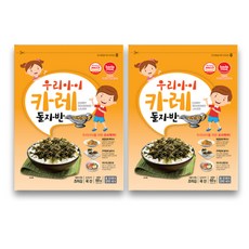 바다모아 김자반 우리아이 카레 돌자반, 60g, 2개 - 아이얌김자반