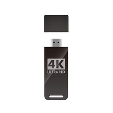 UHD 무선미라캐스트 4K미러링 MHL 스마트뷰 TV연결, 1개