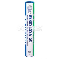 요넥스 - AS-50 셔틀콕 거위털소재 12 PCS/스피드3, 요넥스 AS-50 거위털 셔틀콕 12 PCS