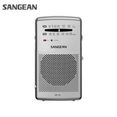 산진라디오 레트로 오디오 촬영소품 SR-35 휴대용, 티타늄 금회, 티타늄 그레이